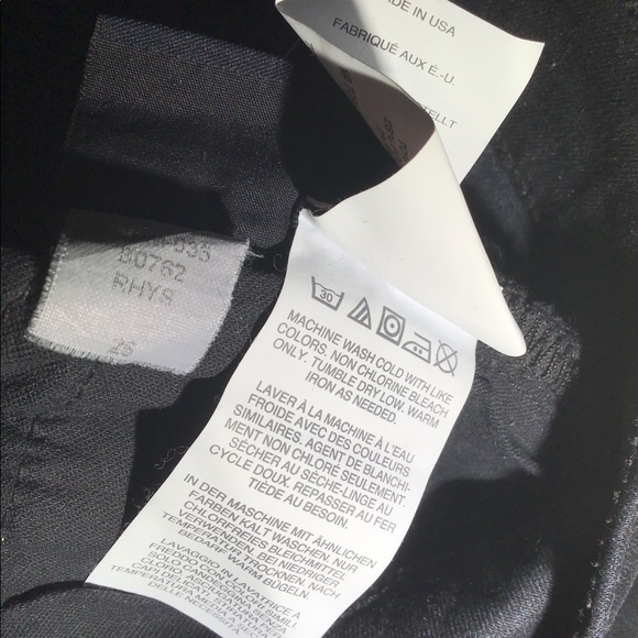 Point sur denim Hightower RHYS straight leg jeans size 26 - Picture 9 of 9